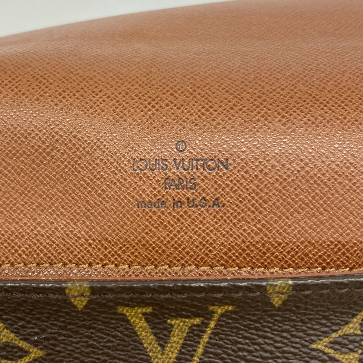 Louis Vuitton Shoulder Bag Monogram Musette Satango Short Strap Brown — view 5