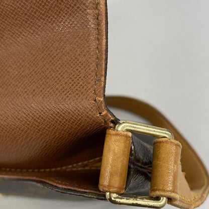 Louis Vuitton Shoulder Bag Monogram Musette Satango Short Strap Brown — view 7