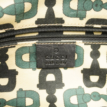 Gucci Shoulder Bag Guccissima Princy Leather Black Gold — view 5