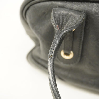 Gucci Shoulder Bag Guccissima Princy Leather Black Gold — view 7