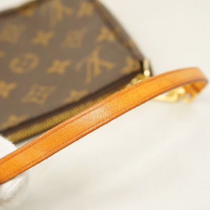 Louis Vuitton Pouch Monogram Pochette Soir Brown — view 7