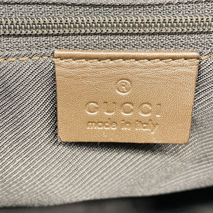 Gucci Shoulder Bag GG Canvas 001 Brown Silver — view 5