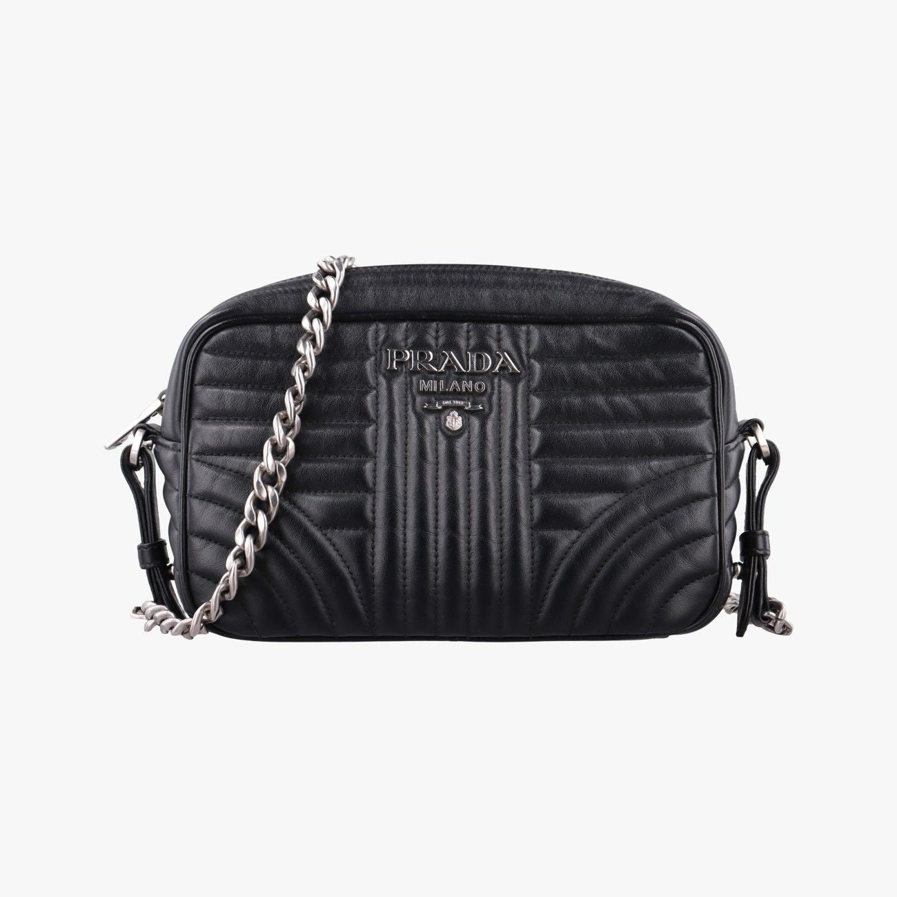 Prada Diagram Black Leather 31