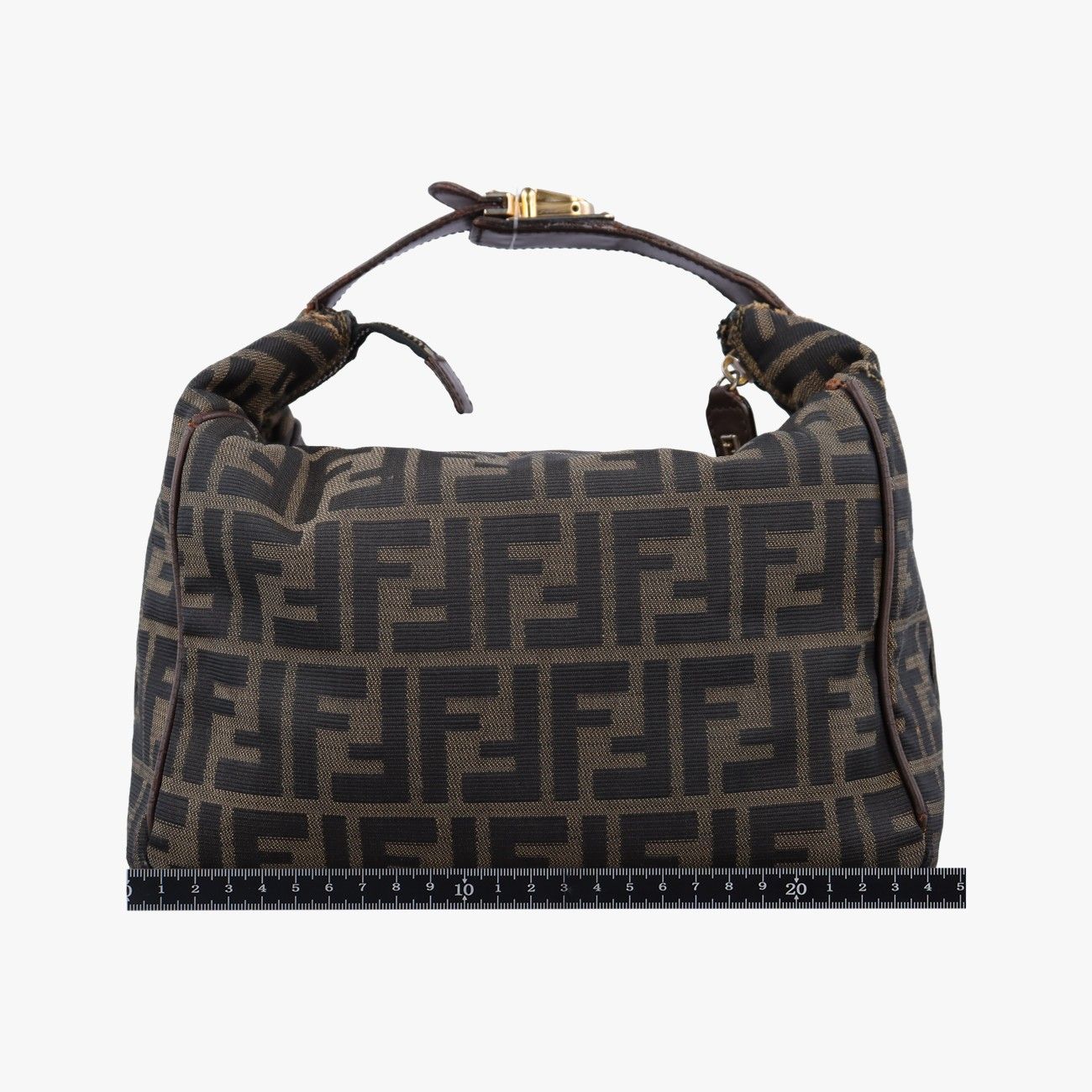 Fendi Zucca Print Brown Canvas — view 2