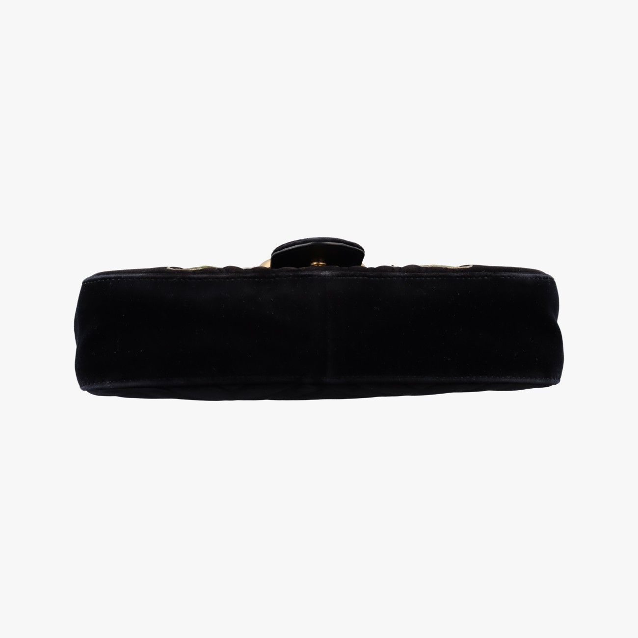 Gucci GG Marmont Black Multicolor Velour — view 3