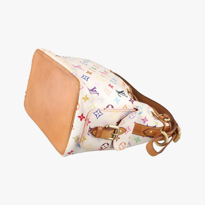 Louis Vuitton Petit Noe Blanc Monogram Multicolor Bucket Bag — view 6