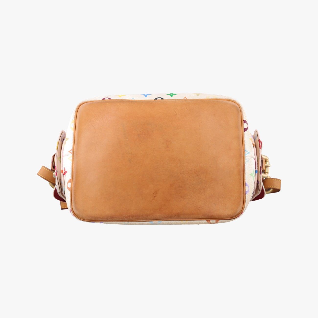 Louis Vuitton Petit Noe Blanc Monogram Multicolor Bucket Bag — view 3