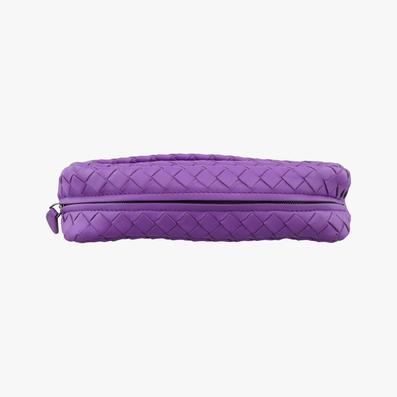 Bottega Veneta Intrecciato Purple Lambskin — view 3