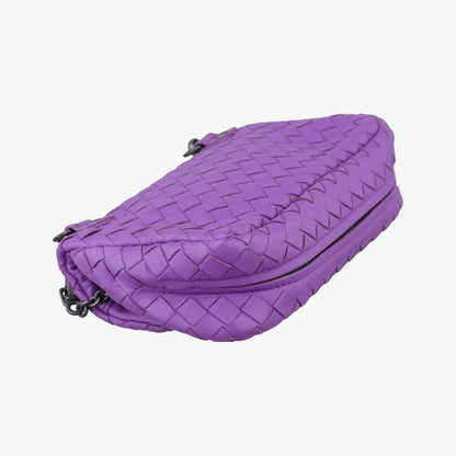 Bottega Veneta Intrecciato Purple Lambskin — view 7