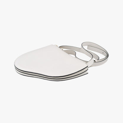 Dior Saddle White Leather Shoulder Bag — view 4