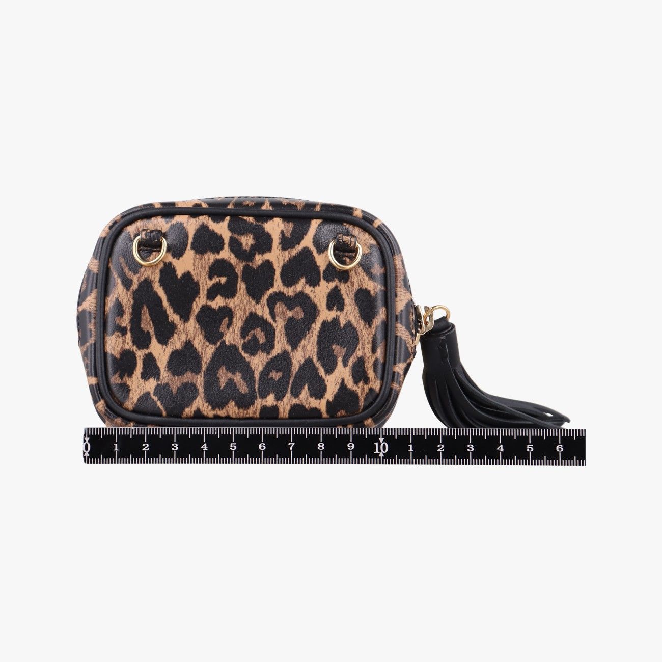 Saint Laurent Baby Lou Leopard Black Brown Leather — view 2