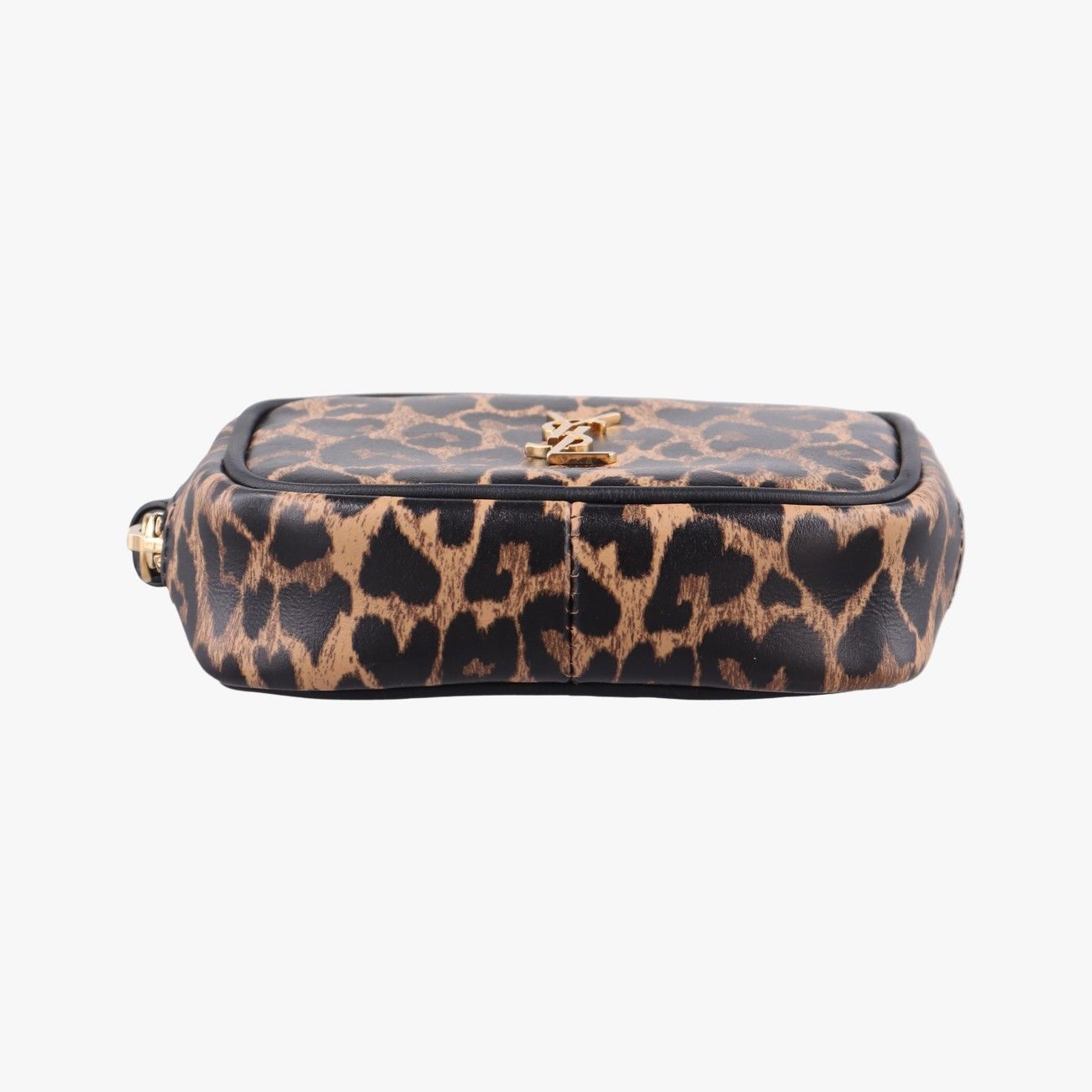 Saint Laurent Baby Lou Leopard Black Brown Leather — view 3