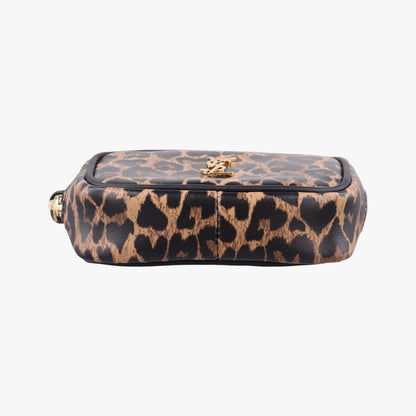 Saint Laurent Baby Lou Leopard Black Brown Leather — view 3