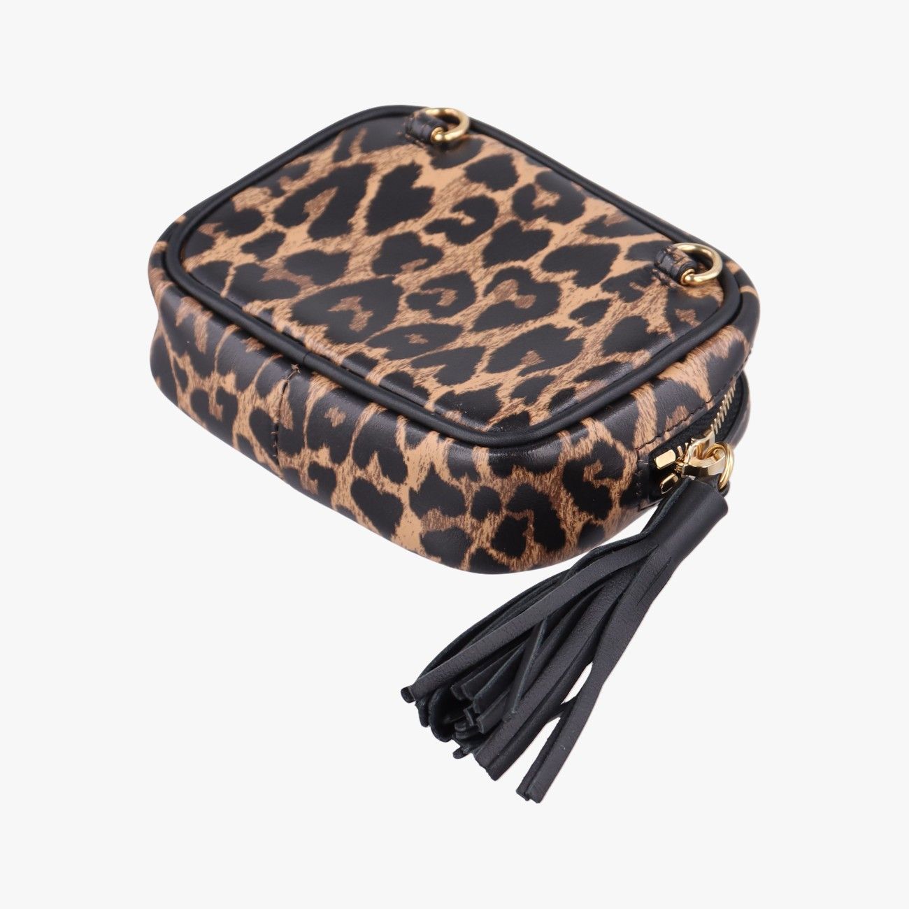 Saint Laurent Baby Lou Leopard Black Brown Leather — view 6