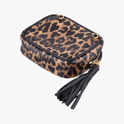 Saint Laurent Baby Lou Leopard Black Brown Leather — view 6