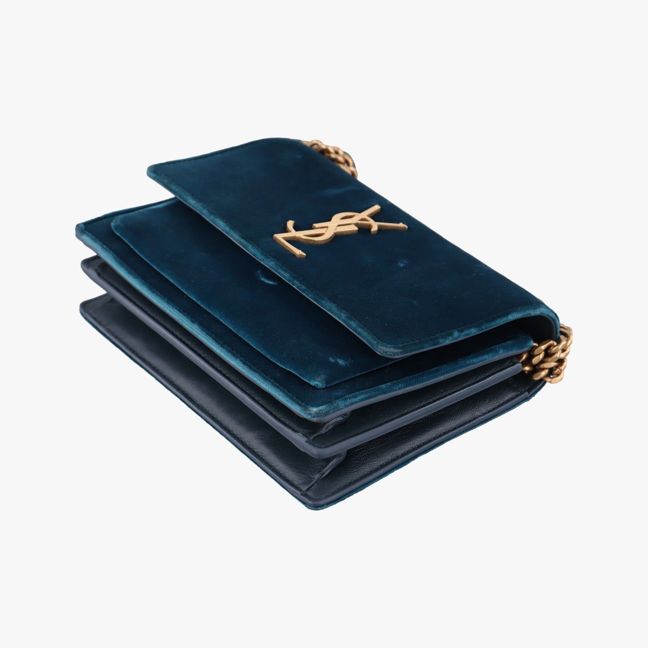 Saint Laurent Sunset Blue Velour — view 4
