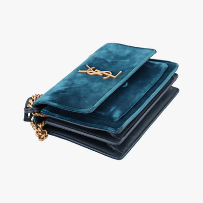 Saint Laurent Sunset Blue Velour — view 5