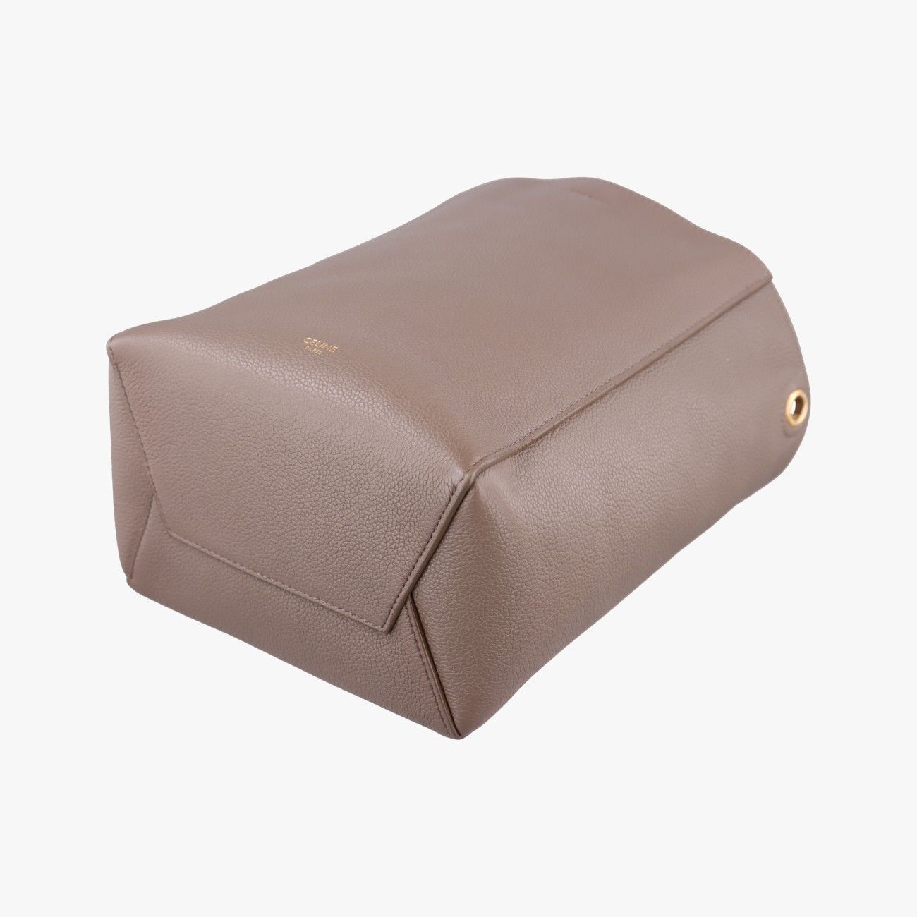Celine Sangles Bucket Small Brown Leather — view 4
