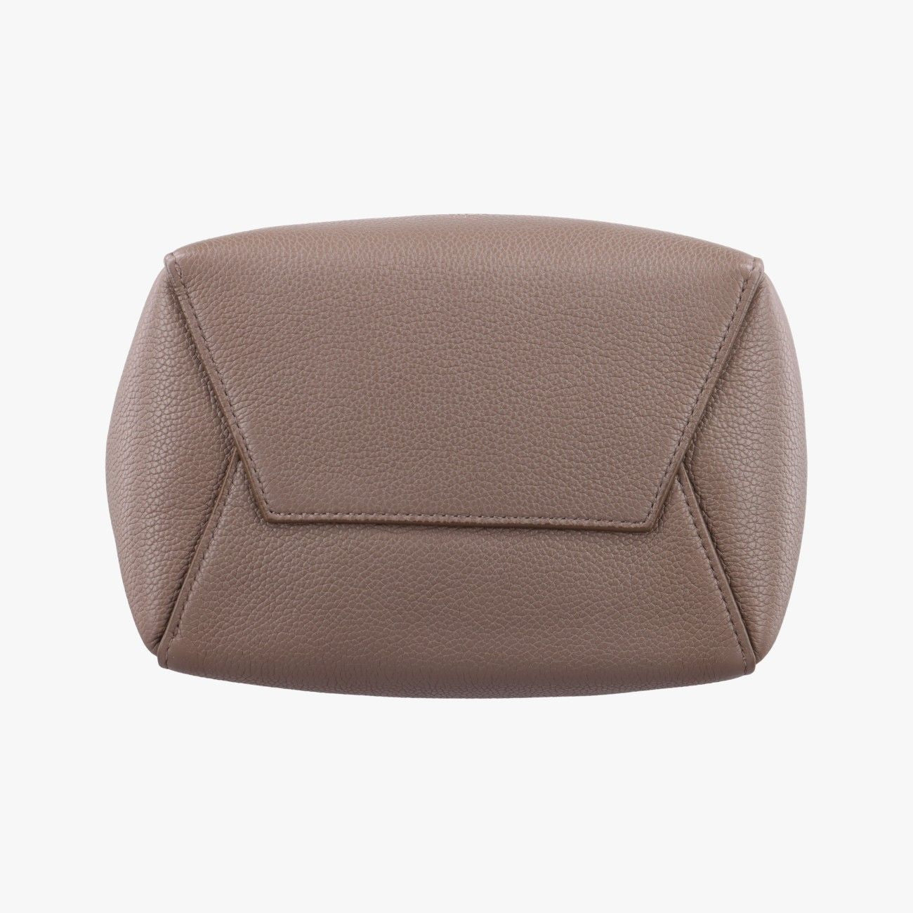Celine Sangles Bucket Small Brown Leather — view 3