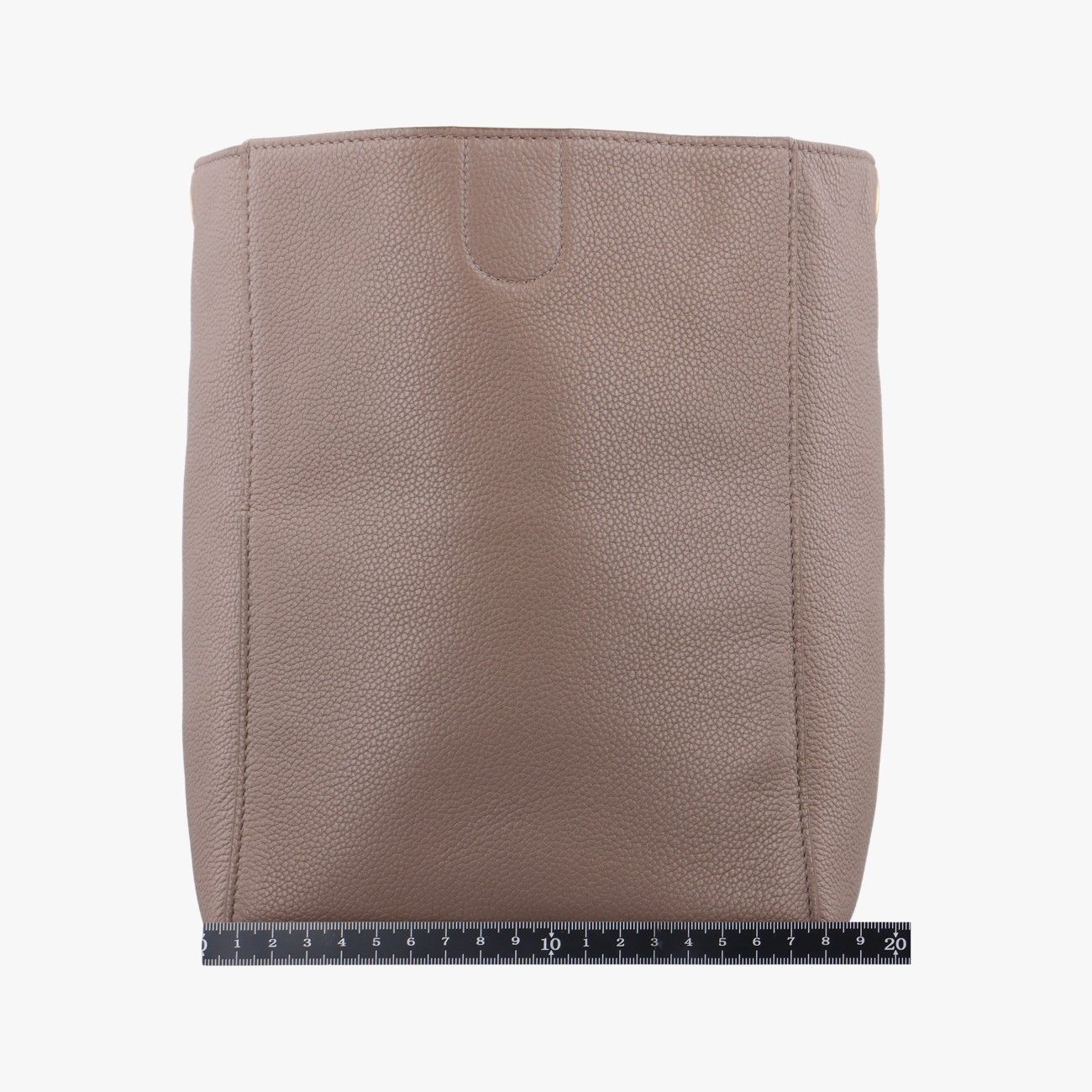 Celine Sangles Bucket Small Brown Leather — view 2