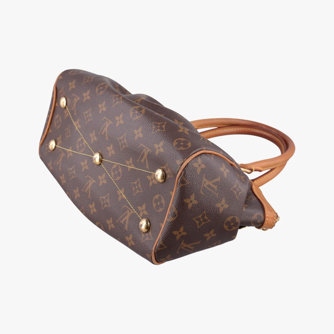 Louis Vuitton Tivoli PM Monogram Brown Canvas Handbag — view 6