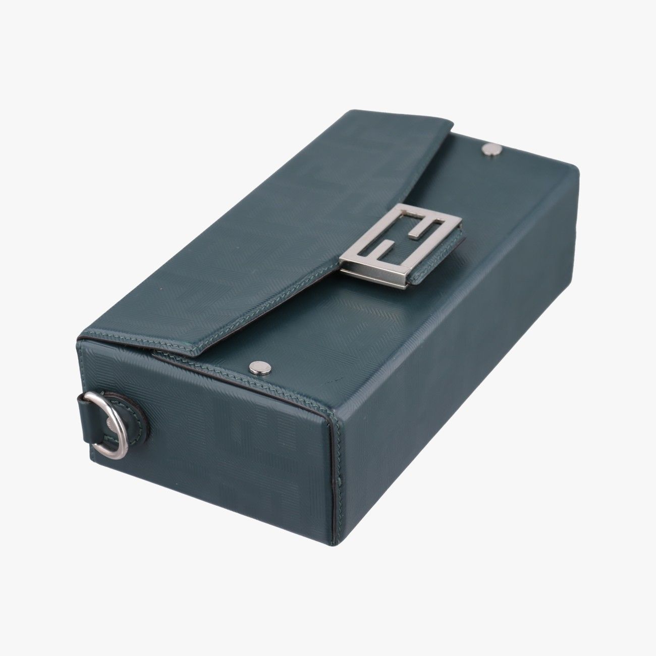 Fendi Soft Trunk Green Leather — view 5