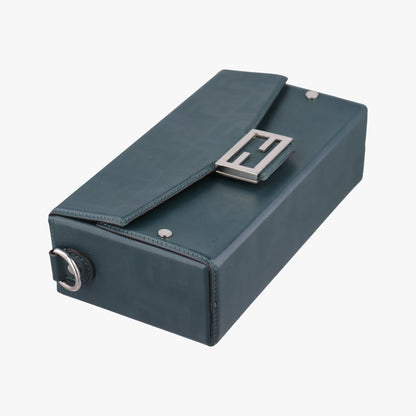 Fendi Soft Trunk Green Leather — view 5