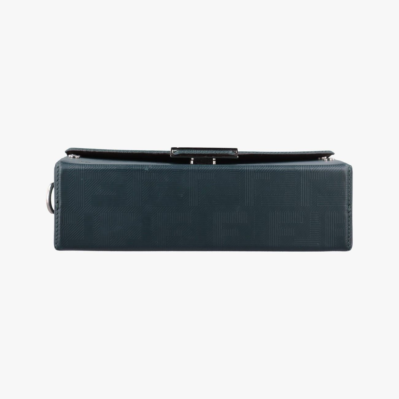 Fendi Soft Trunk Green Leather — view 3