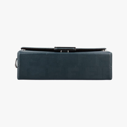 Fendi Soft Trunk Green Leather — view 3
