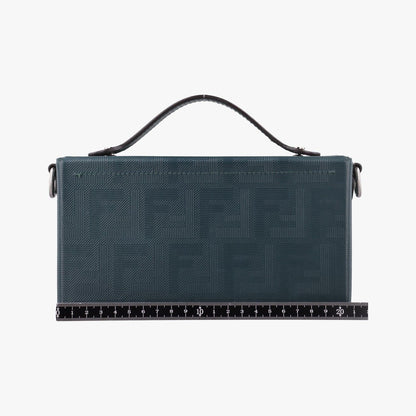 Fendi Soft Trunk Green Leather — view 2