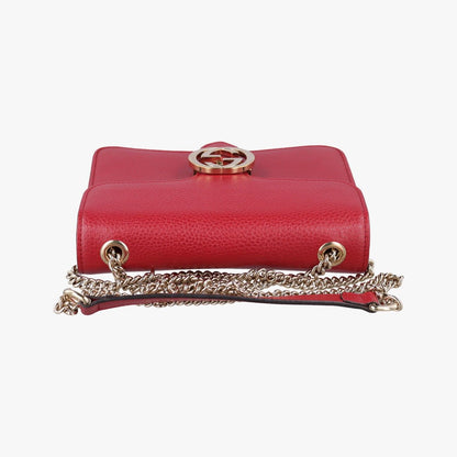 Gucci Interlocking Red Leather — view 8