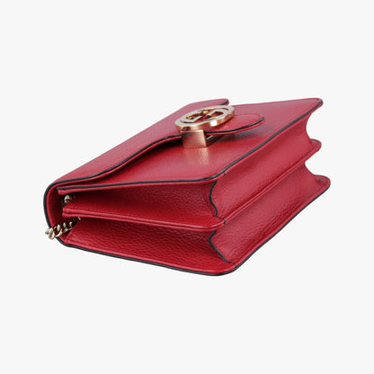 Gucci Interlocking Red Leather — view 5