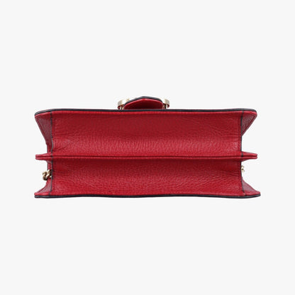 Gucci Interlocking Red Leather — view 3