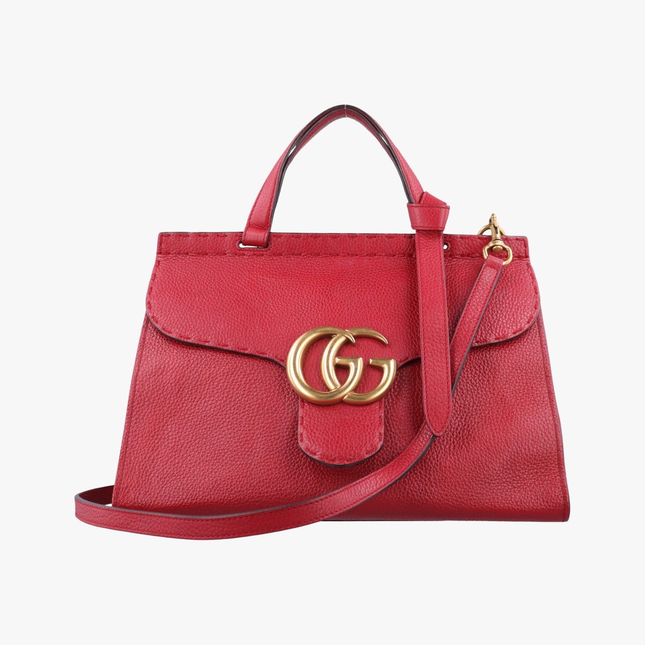Gucci GG Marmont Red Leather