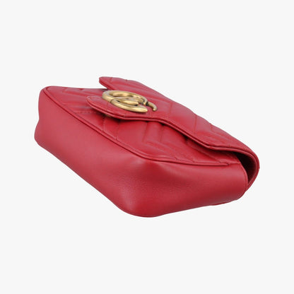 Gucci GG Marmont Red Leather — view 4