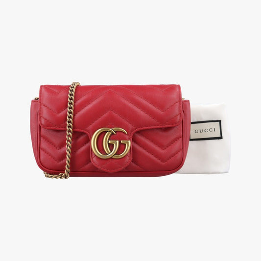 Gucci GG Marmont Red Leather
