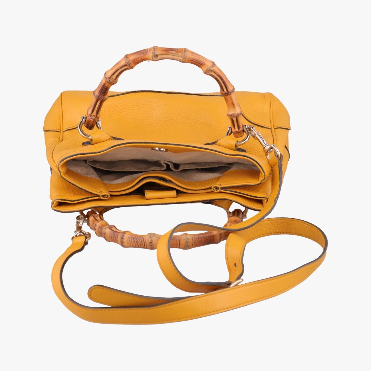 Gucci Bamboo Yellow Leather — view 8