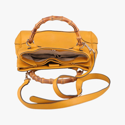 Gucci Bamboo Yellow Leather — view 8
