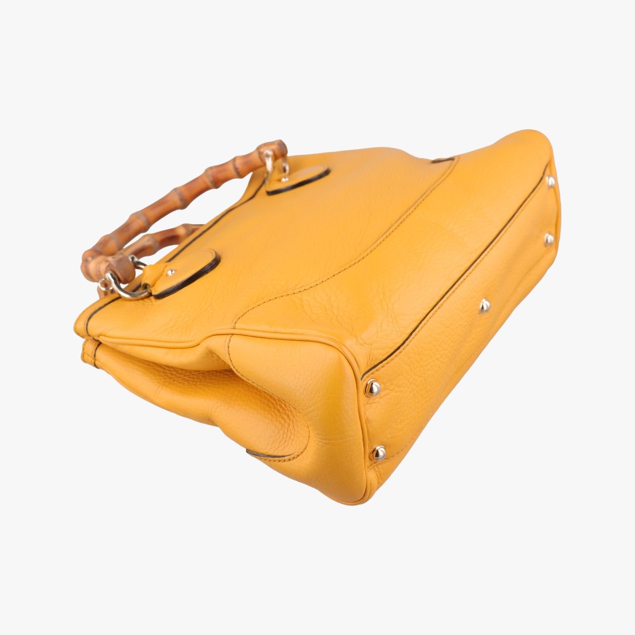 Gucci Bamboo Yellow Leather — view 7