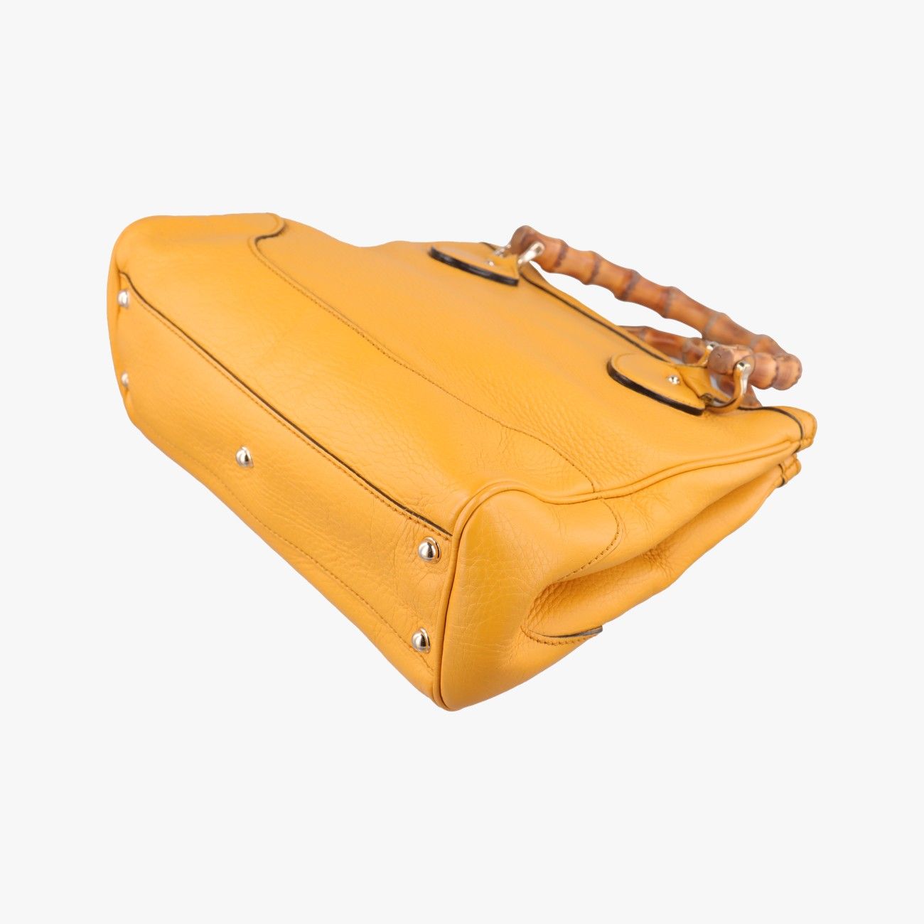 Gucci Bamboo Yellow Leather — view 6