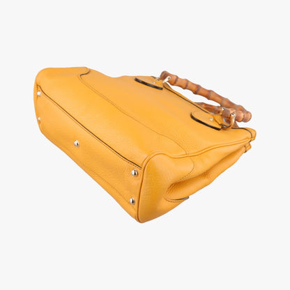 Gucci Bamboo Yellow Leather — view 6
