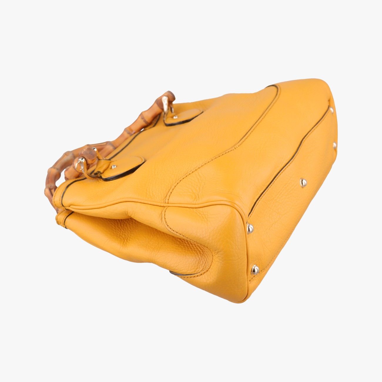 Gucci Bamboo Yellow Leather — view 5