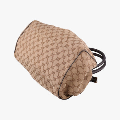 Gucci Sookie Diamante Beige Brown Canvas — view 4