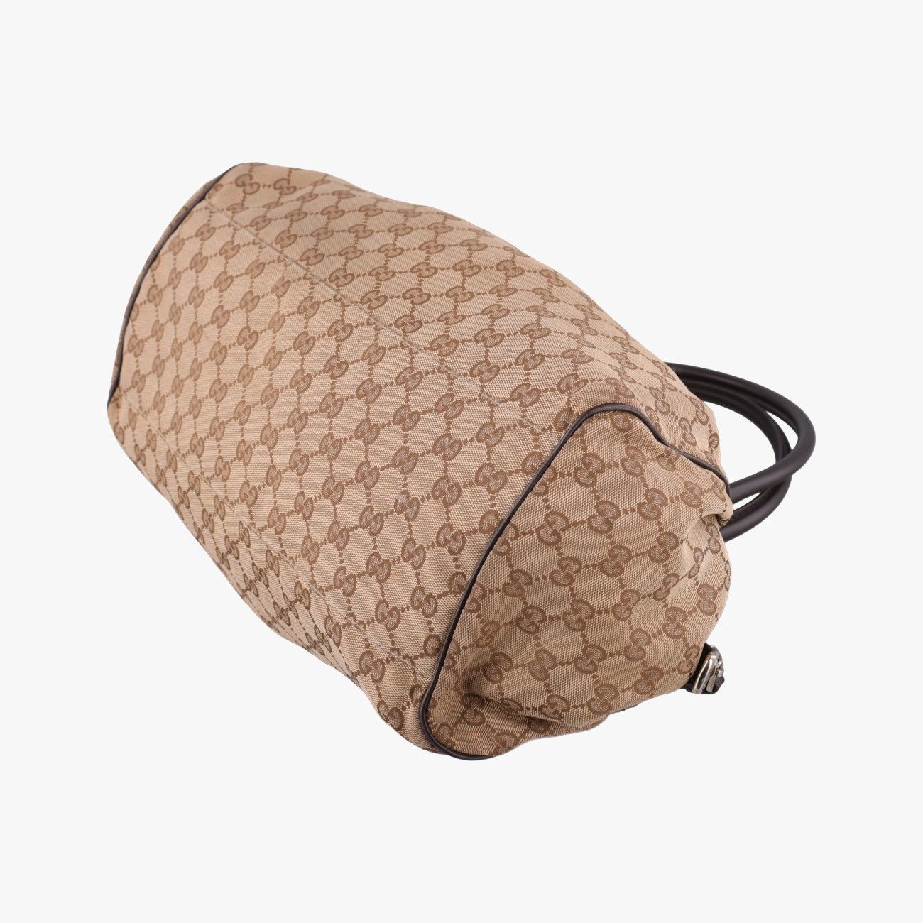 Gucci Sookie Diamante Beige Brown Canvas — view 6