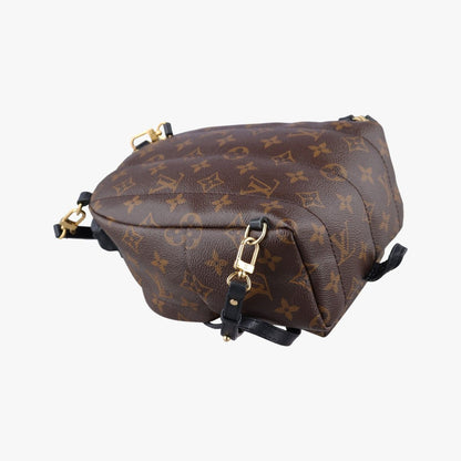 Louis Vuitton Palm Spring Backpack Mini Monogram Noir Canvas — view 7