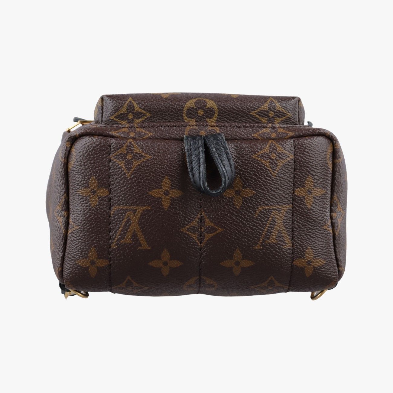 Louis Vuitton Palm Spring Backpack Mini Monogram Noir Canvas — view 3