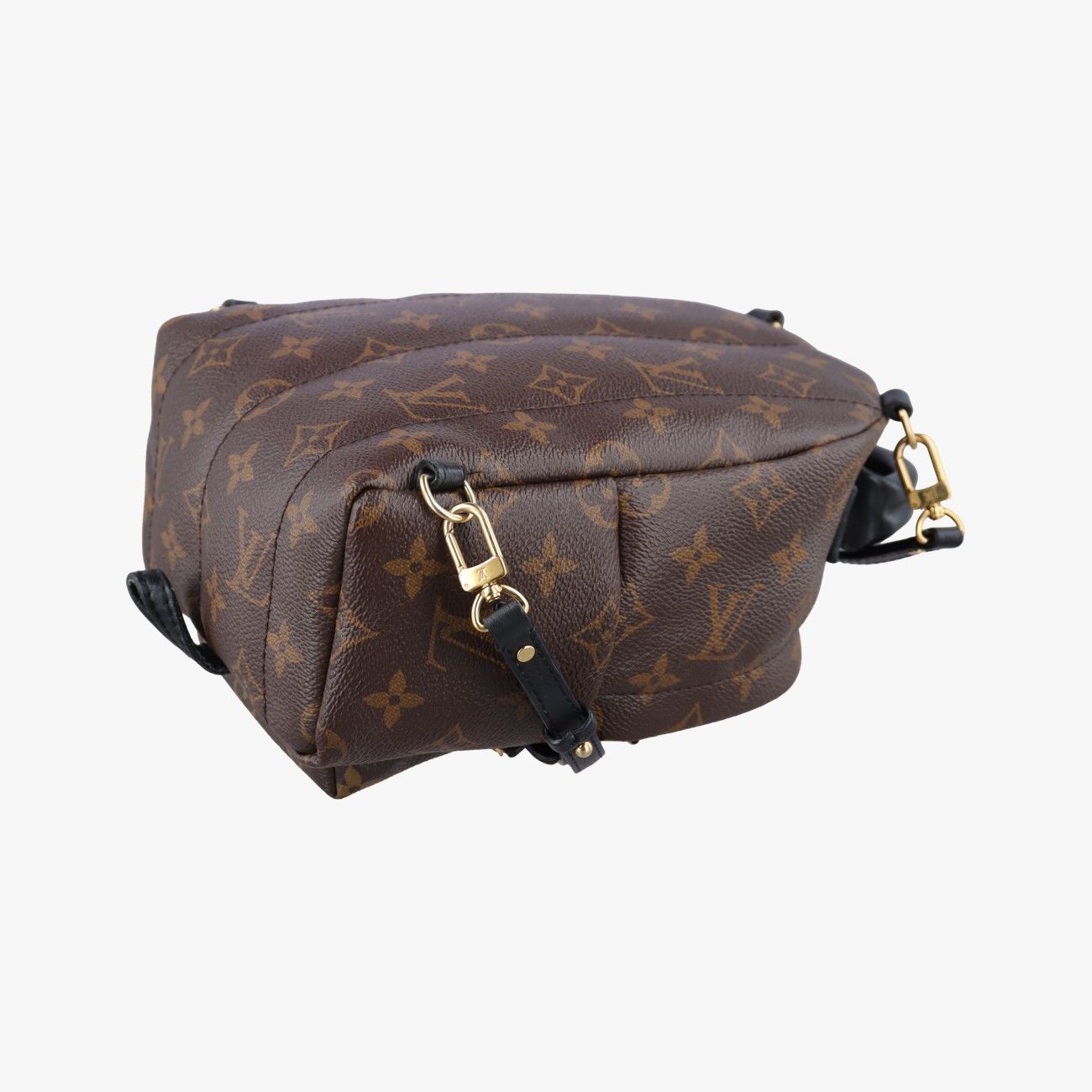 Louis Vuitton Palm Spring Backpack Mini Monogram Noir Canvas — view 6