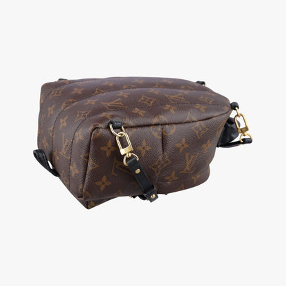 Louis Vuitton Palm Spring Backpack Mini Monogram Noir Canvas — view 6