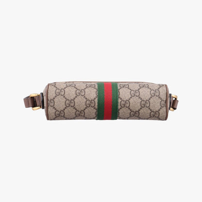 Gucci Ophidia Beige Brown Canvas Leather — view 3