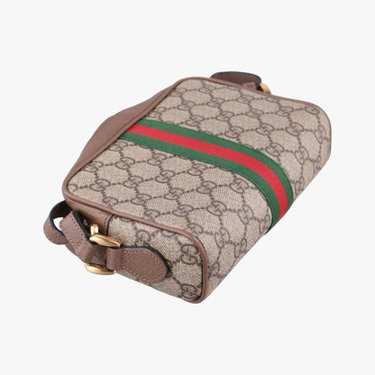 Gucci Ophidia Beige Brown Canvas Leather — view 7